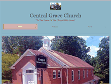 Tablet Screenshot of centralgracechurch.com